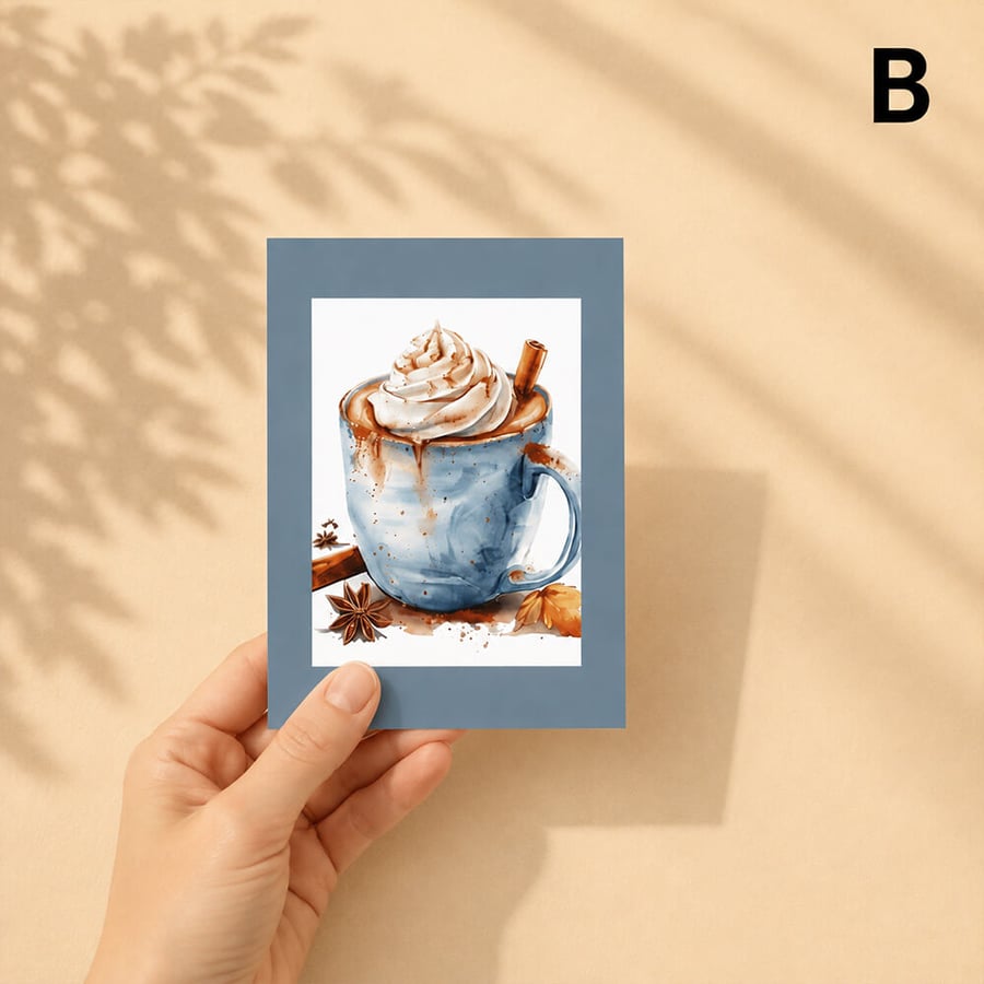 بطاقات إهداء شتوية بتصاميم أنيقة