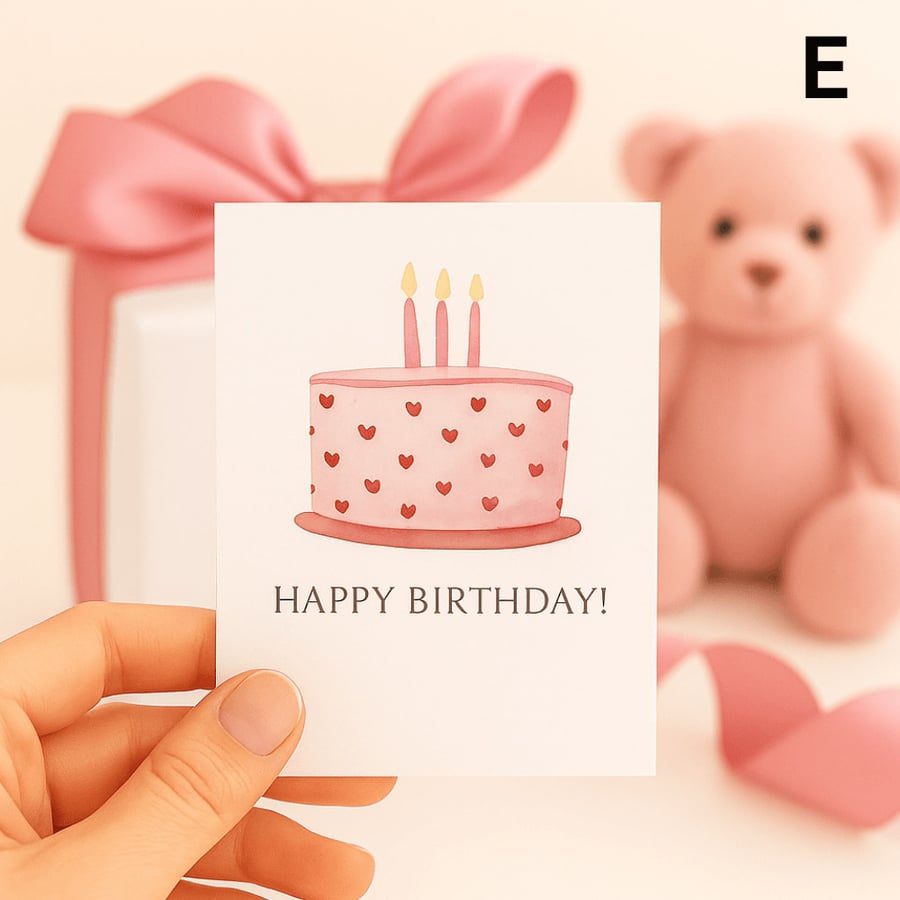 بطاقة Happy Birthday