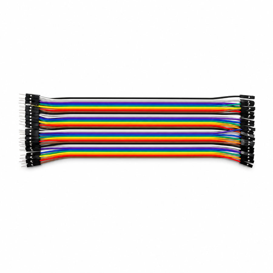 أسلاك دوبونت 40Pin ذكر-أنثى 30 سم
