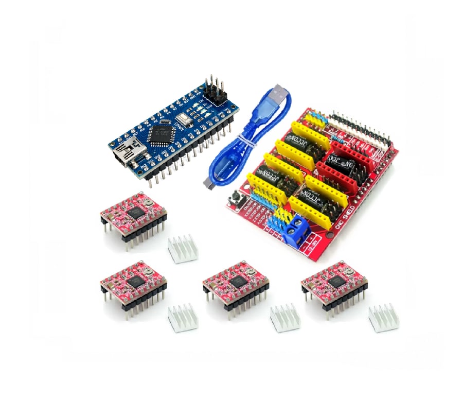 درايفر لتشغيل  طابعات ثلاثية الأبعاد CNC Shield V4 Expansion Board For Arduino