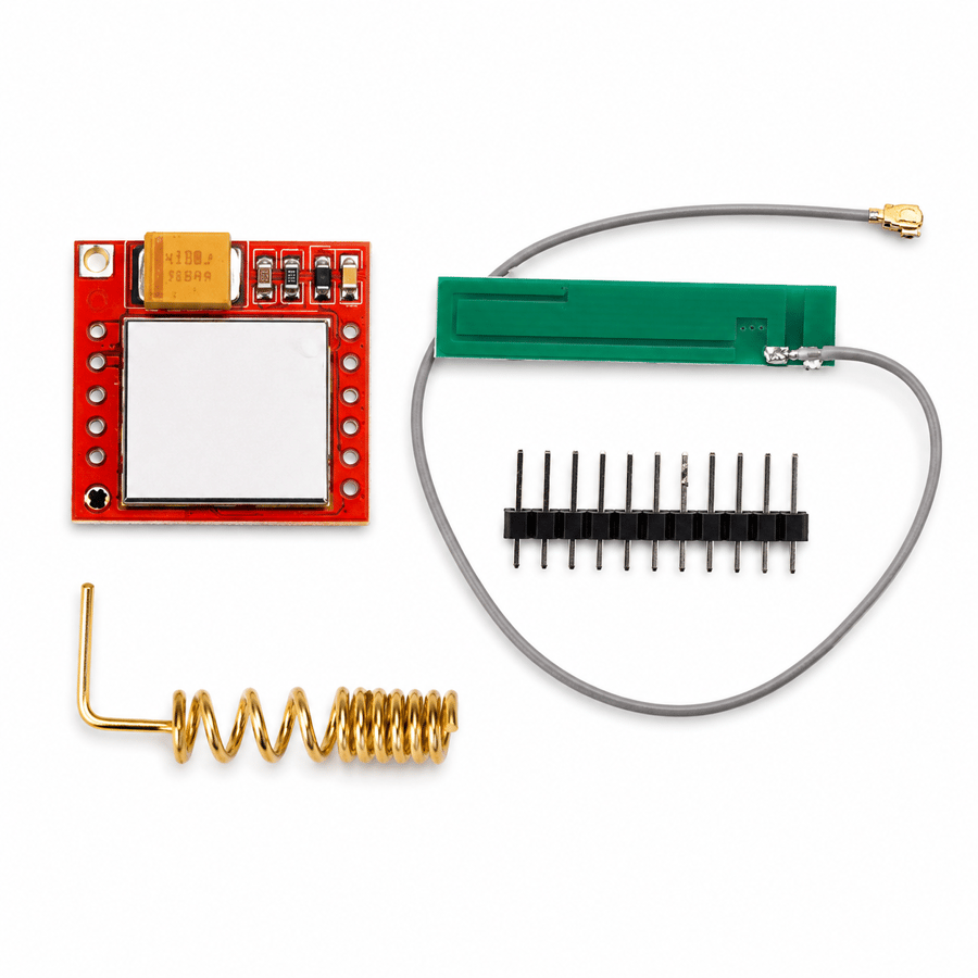Small SIM800L GPRS GSM Module with Transmitter Antenna