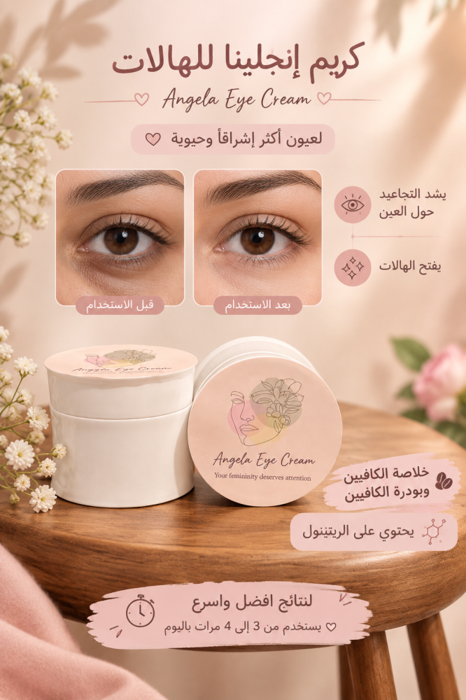 كريم إنجلينا للهالات