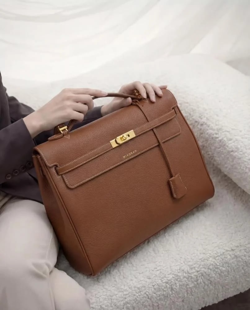 GOLD BROWN LAPTOP BAG 16 inch