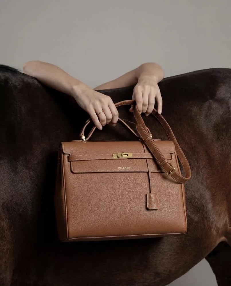 GOLD BROWN LAPTOP BAG 16 inch