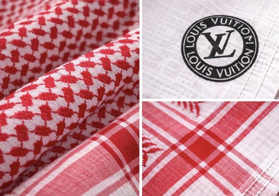 شماع احمر ماركة LOUIS VUITTON