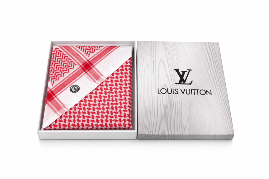 شماع احمر ماركة LOUIS VUITTON