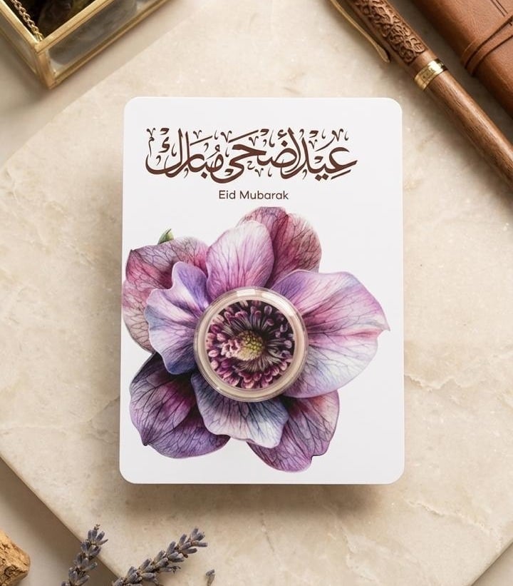 توزيعات ميني كريم على شكل وردة