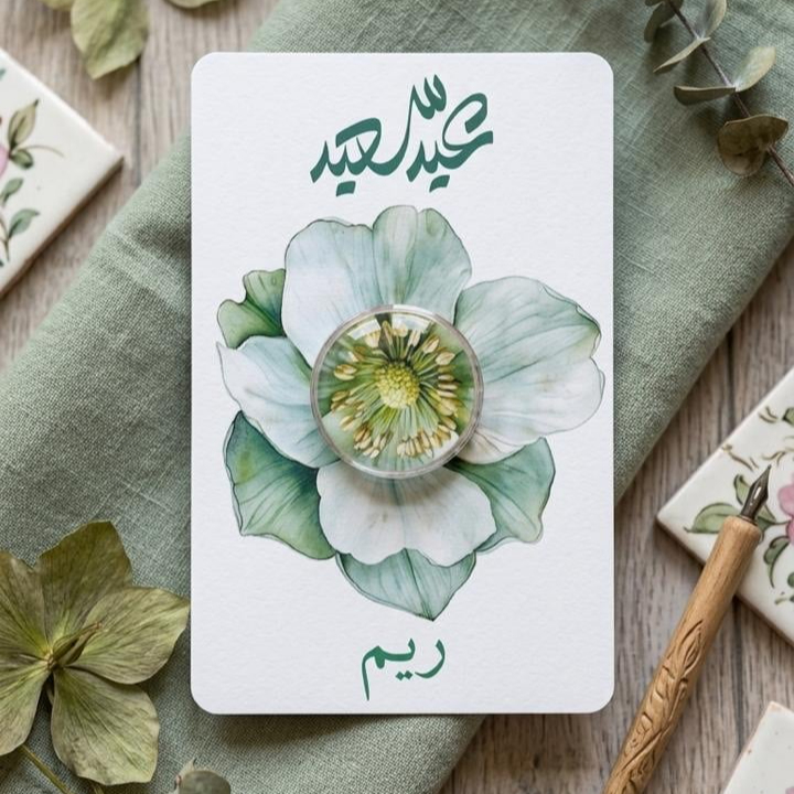 توزيعات ميني كريم شكل وردة