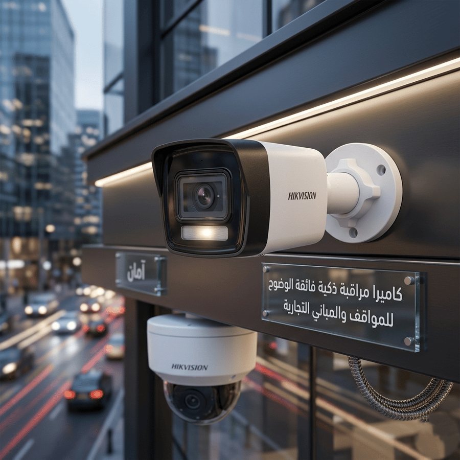 بكج 8 كاميرات مع جهاز تسجيل NVR كاميرات مراقبة هيك فيجن 6 ميجا بكسل IP