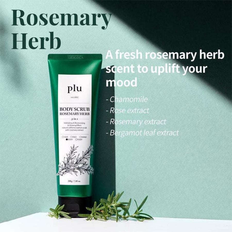 Plu Body Scrub -  مقشر الجسم بالمسك الأبيض من بلو