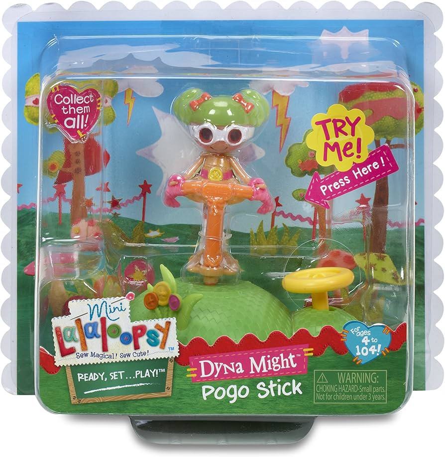 مجموعة لعب لالالوبسي داينا مايت بوجو ستيك(نوادر) || LALALOOPSY (MINI) Dyna Might Pogo Stick Playset