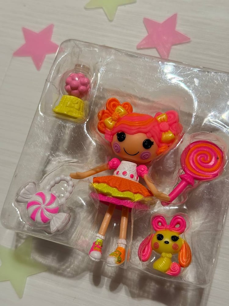 دمية لالالوبسي سويت كاندي ريبون مينيز (نوادر)||  LALALOOPSY (MINI )Sweetie Candy Ribbon