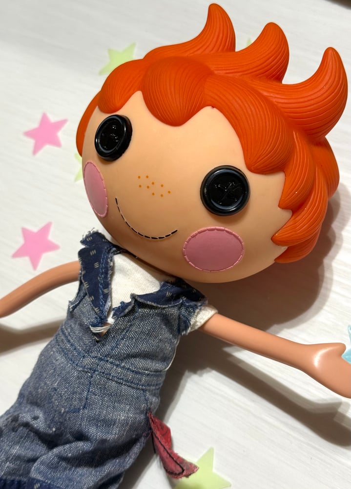 (نادر جداً) دمية لالالوبسي (ولد) أيس فيندر بيندر || LALALOOPSY Ace Fender Bender Doll