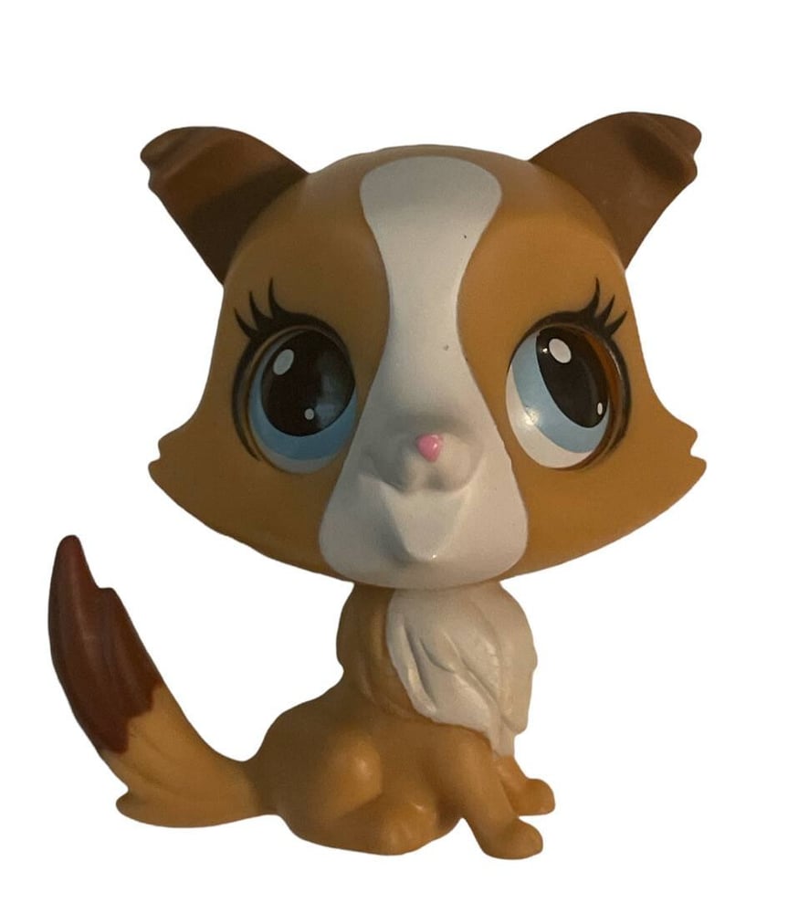 ليتلست بيت شوب كلب كولي ماجيك موشن (نوادر)|| LPS LITTLEST PET SHOP Magic Motion Collie figure