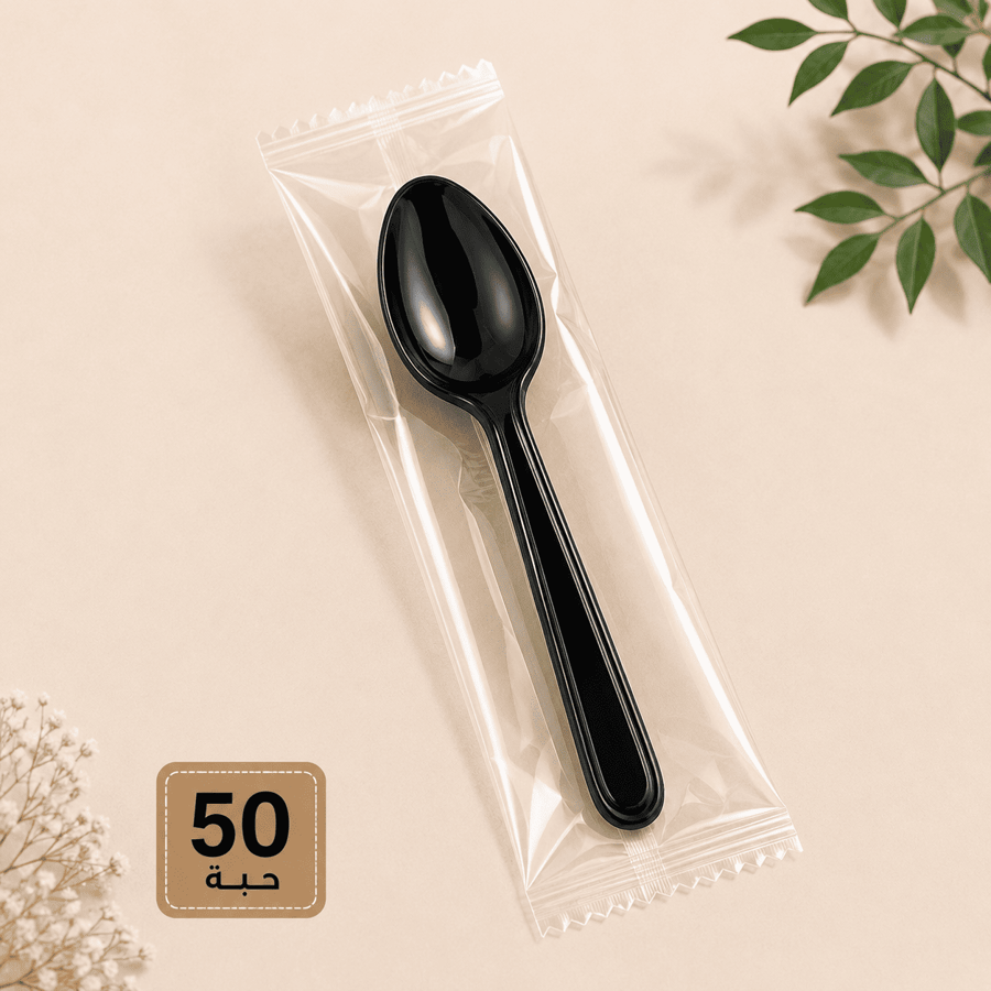ملاعق بلاستيك VIP  50 حبة