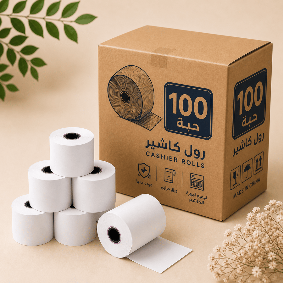 رول كاشير حراري 80 × 70 الريادة