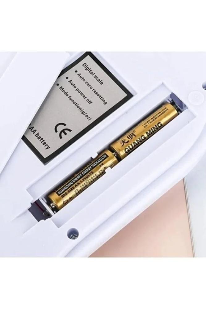 ميزان مطبخ رقمي دقيق 10 كجم مع شاشة LCD