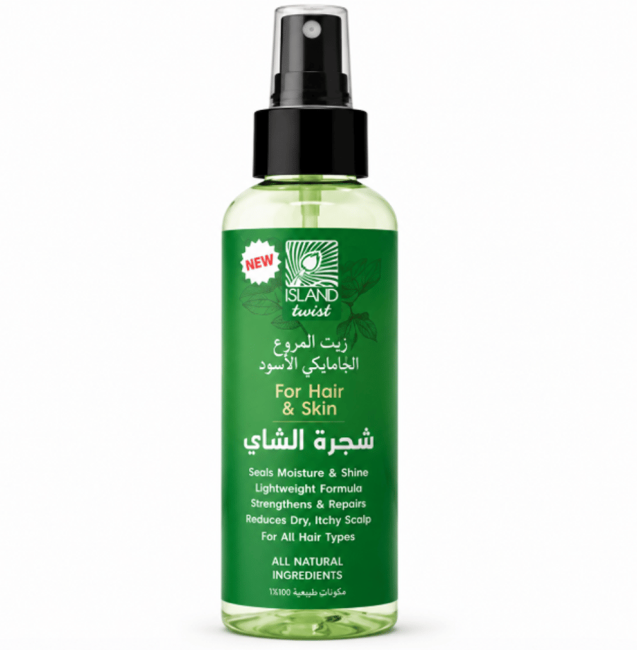آيلاند تويست زيت الخروع الأسود الجامايكي
