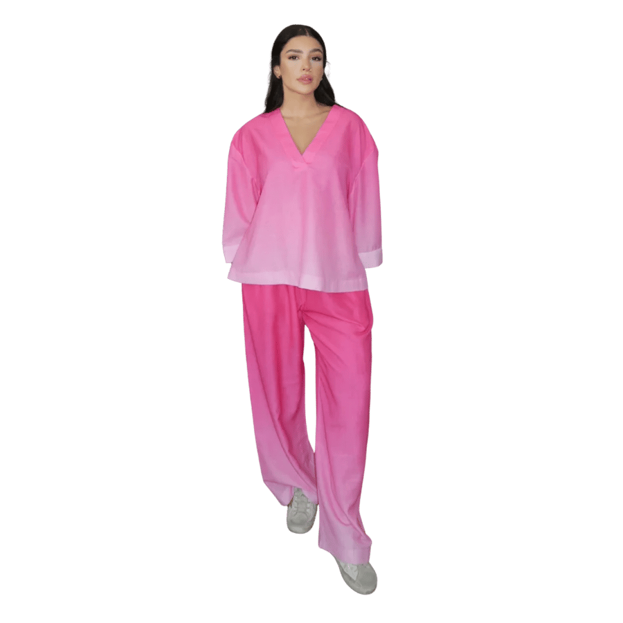 طقم كامل | Summer Waves - Baby Pink