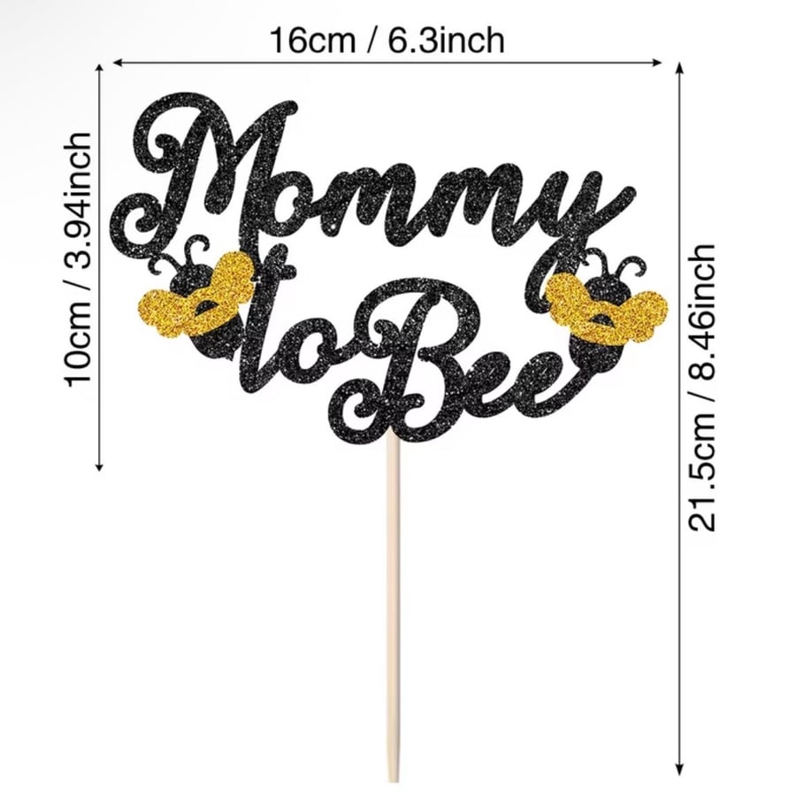توبر كيك “Mommy to Bee” – بثيم نحل لحفلة استقبال المولود
