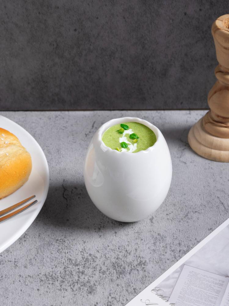 وعاء الصوص على شكل قشرة البيضة - BS- 48 |Sauce Bowl