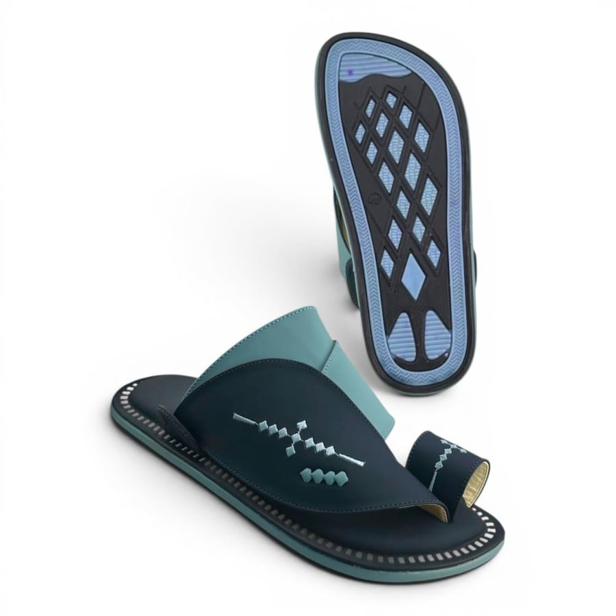 Al Fanoos Arabic Sandals Lumiere Walk 227 Blue