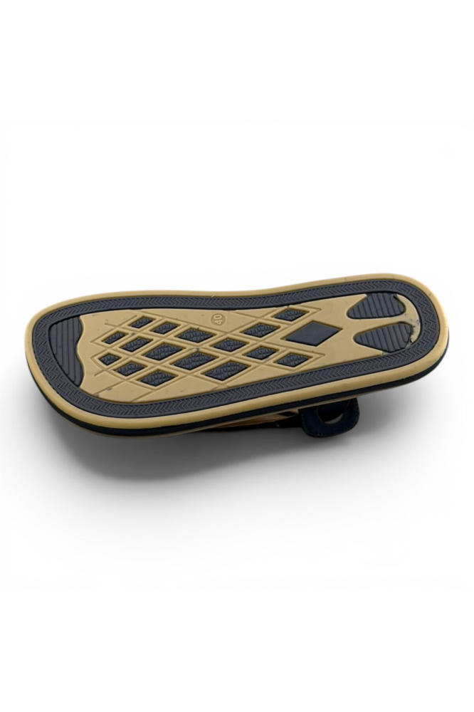 Al Fanoos Lumiere Walk Arabic Sandals for Men - Navy Blue No. 1 - Style 219