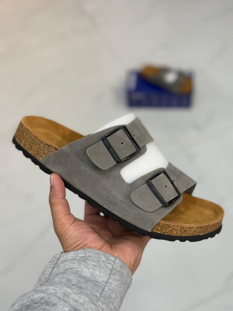 Birkenstock Boston suede Leather