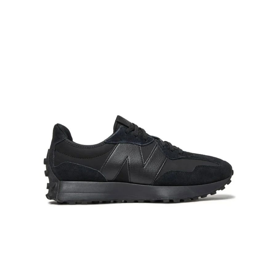 New balance 327 triple black