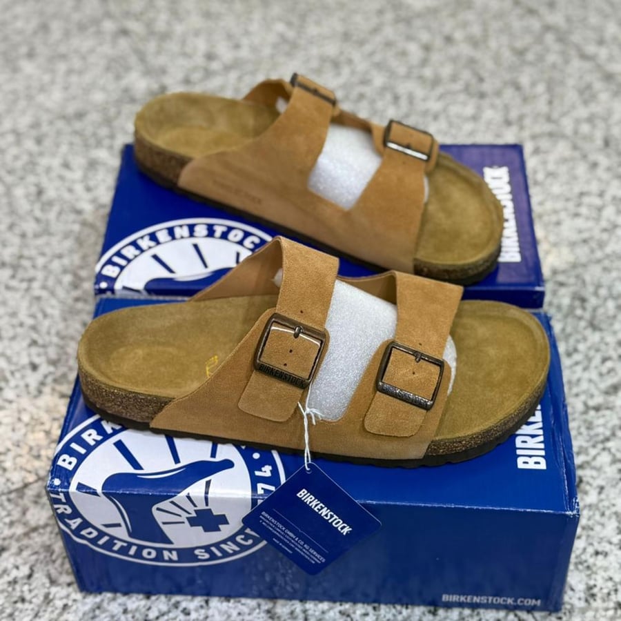 Birkenstock Boston suede Leather
