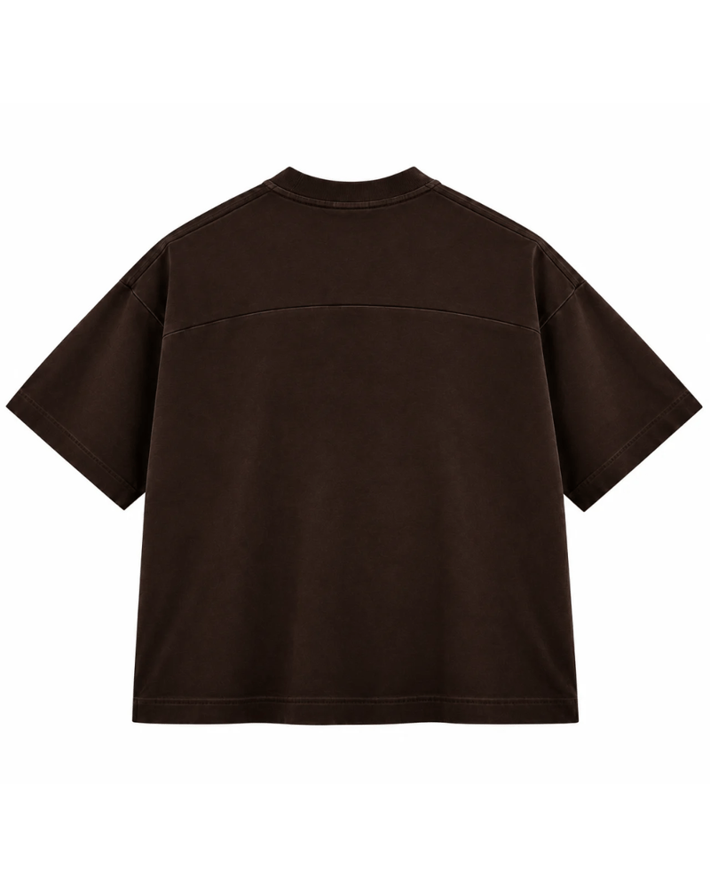 T shirt Dark Brown - Vintage Wilderness