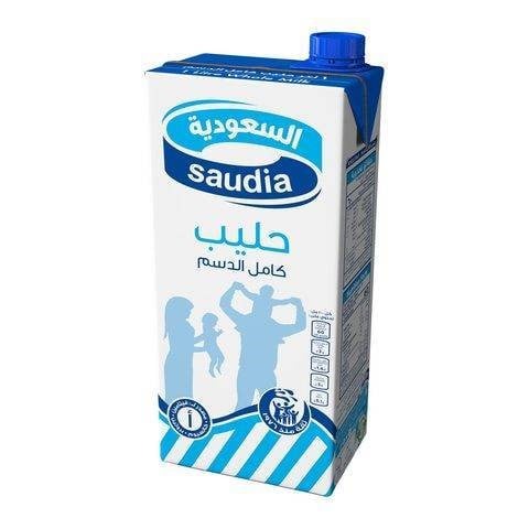 حليب السعودية كامل الدسم 1 لتر