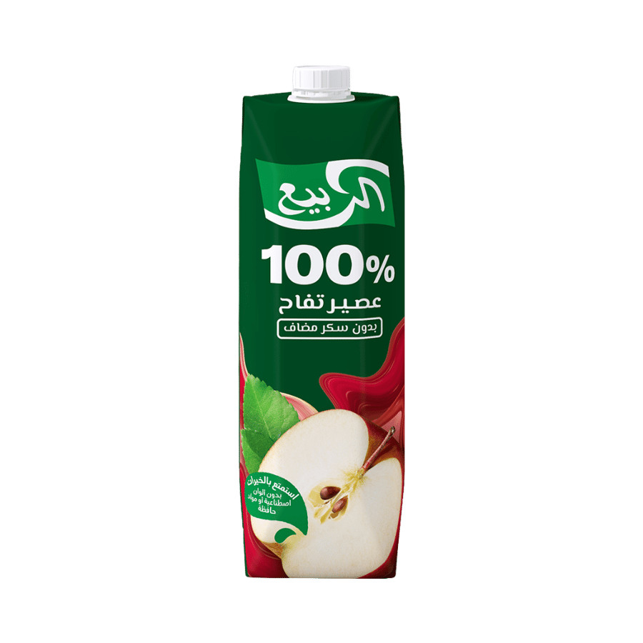 عصير الربيع تفاح 1 لتر