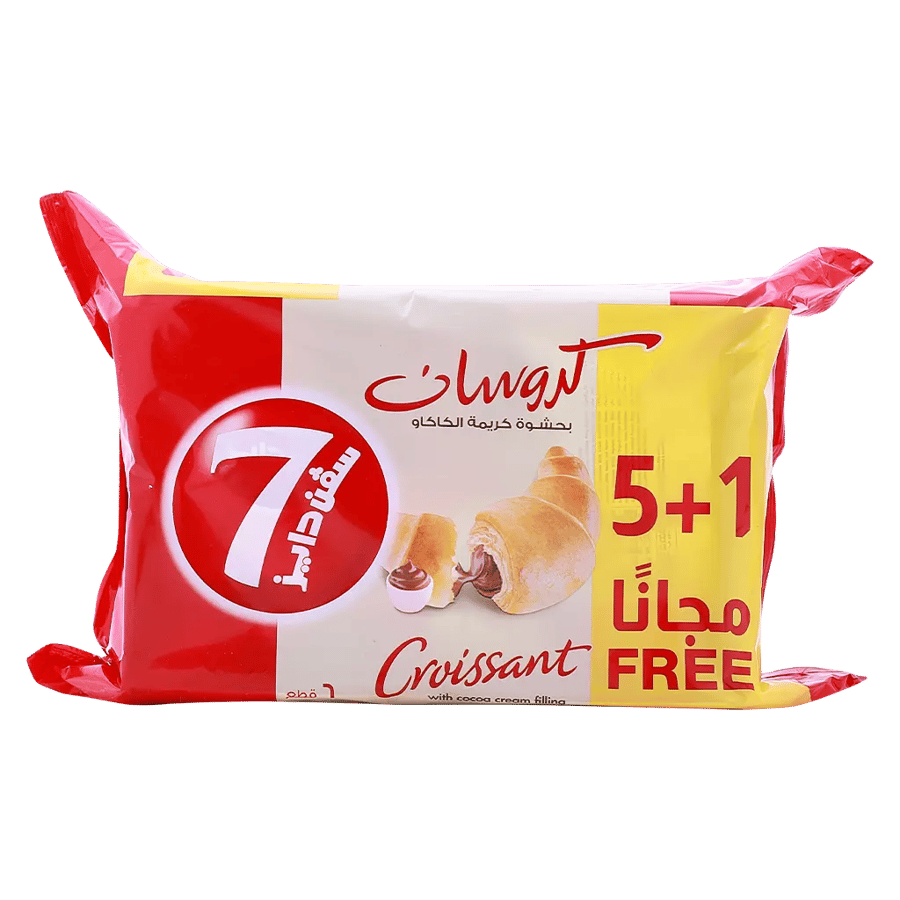 شدة كروسان سفن دايز كاكاو 6 *55 جم