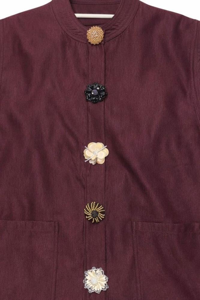 Floral Button Set