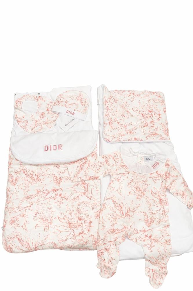 Dior Floral Baby Set