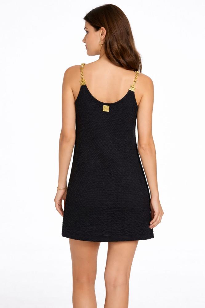 Chain Strap Mini Dress