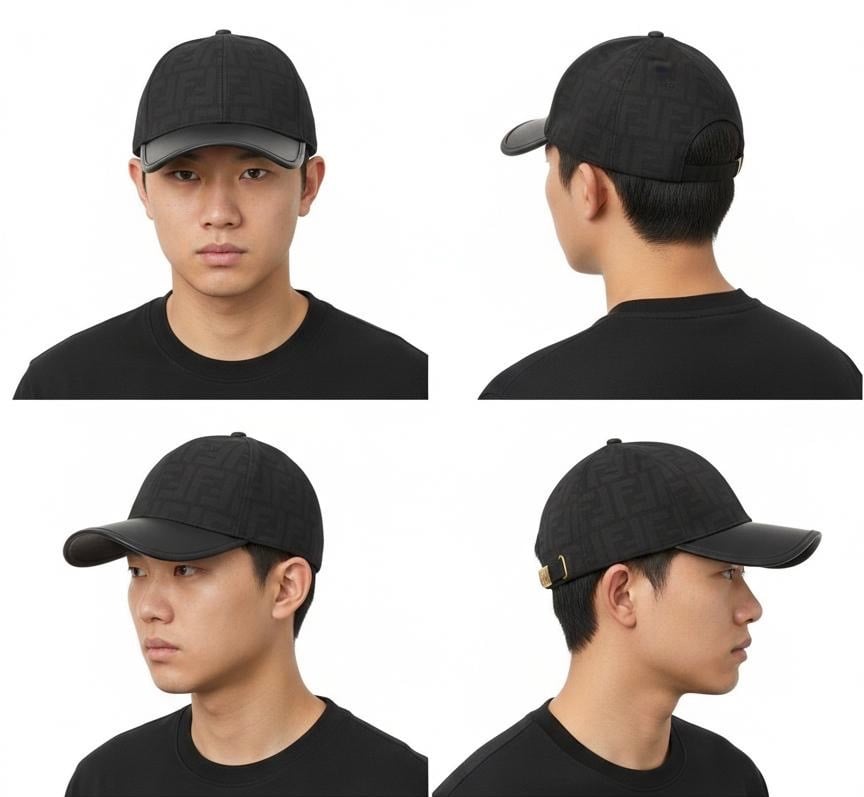 Fendi FF Monogram Cap