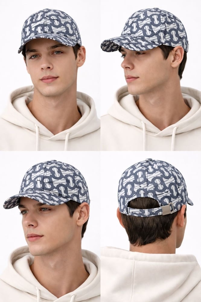 Burberry Monogram Print Cap