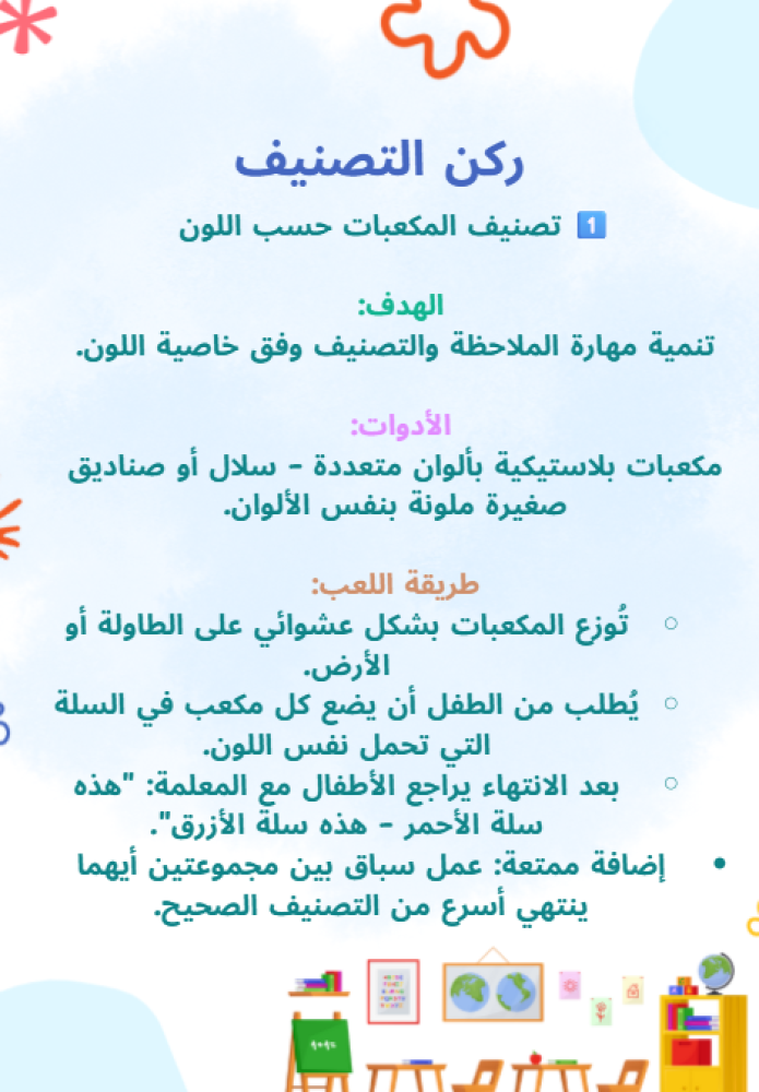 مبادرة رياضياتنا حياة للروضة