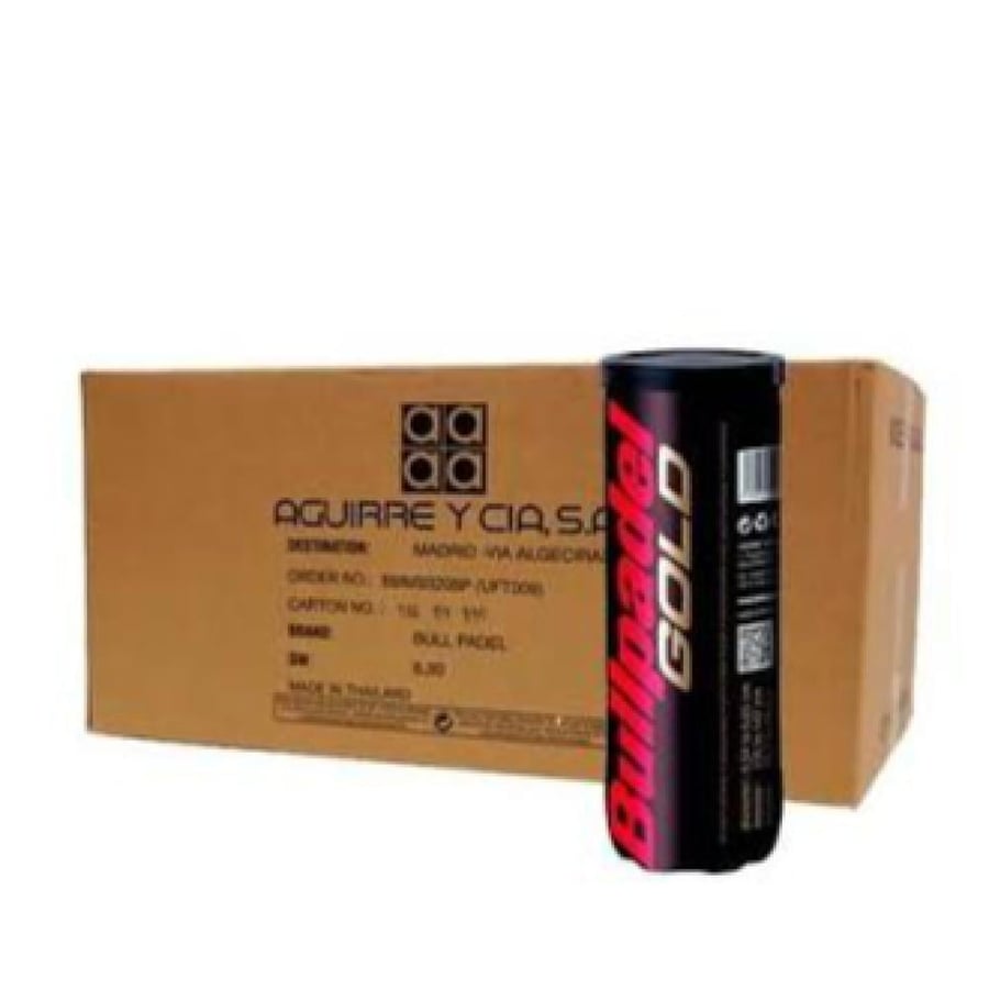 Bullpadel Gold Balls - Box