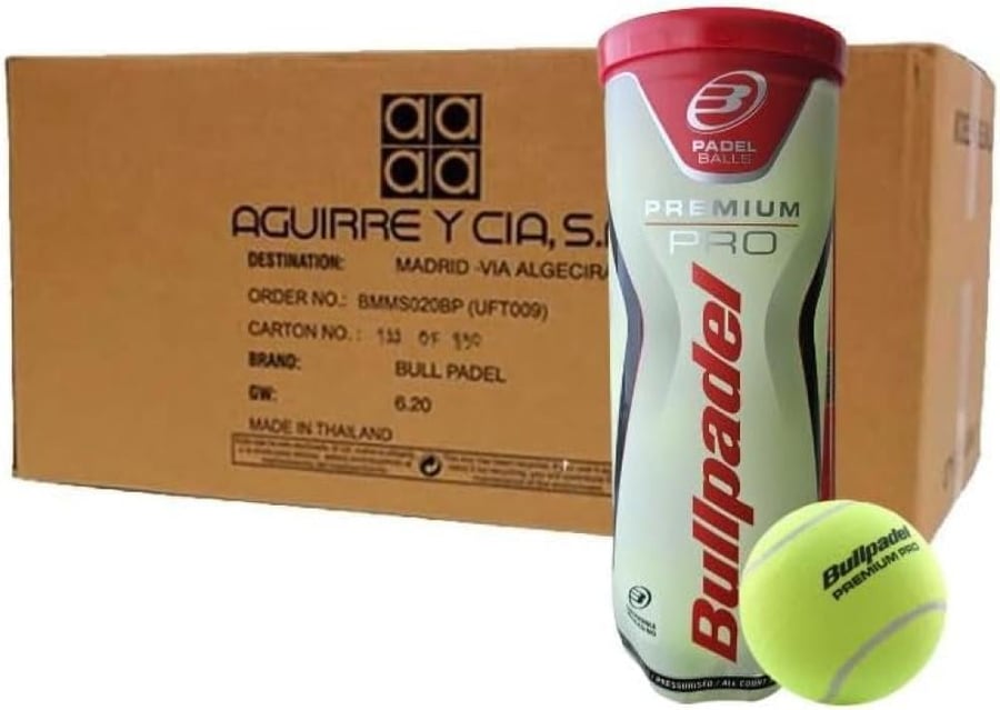 Bullpadel Premium Pro Balls - Box