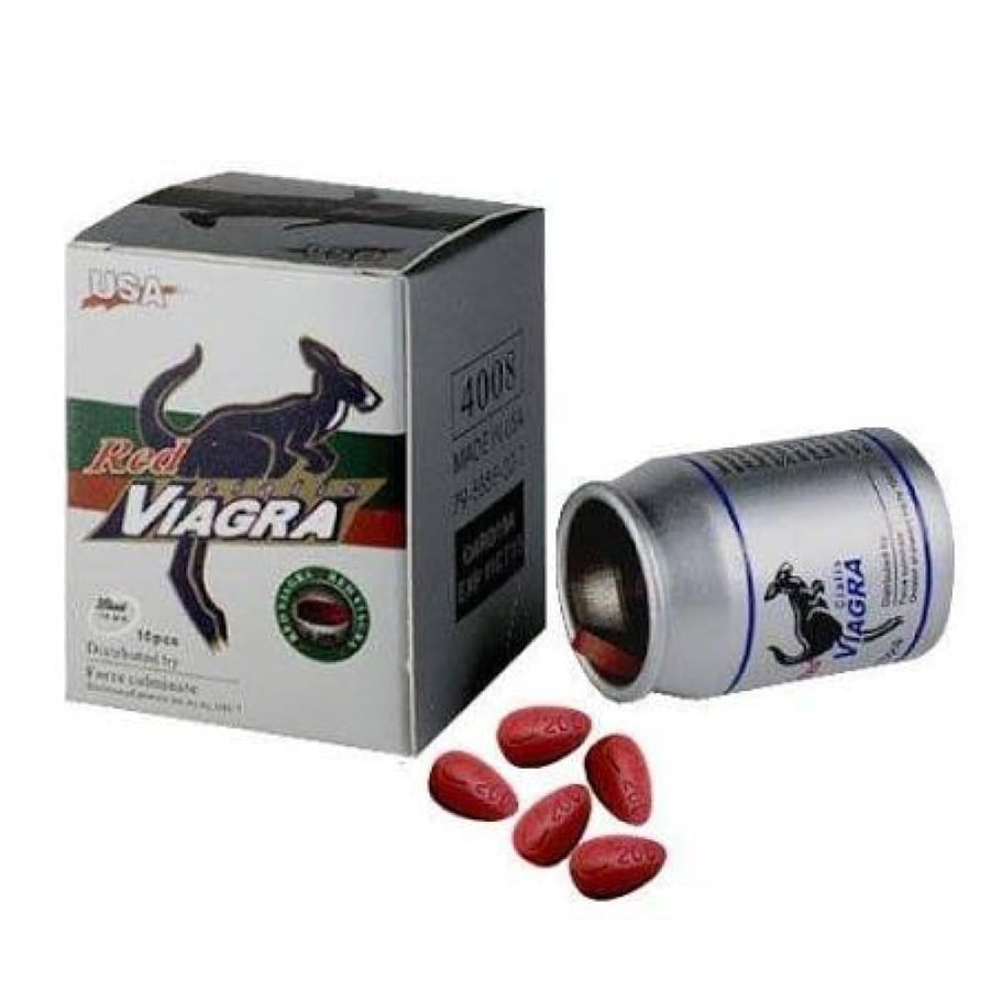 حبوب الفياجرا الحمراء المني الكنغر الأمريكية الأصلية للرجال بقوة 200gm