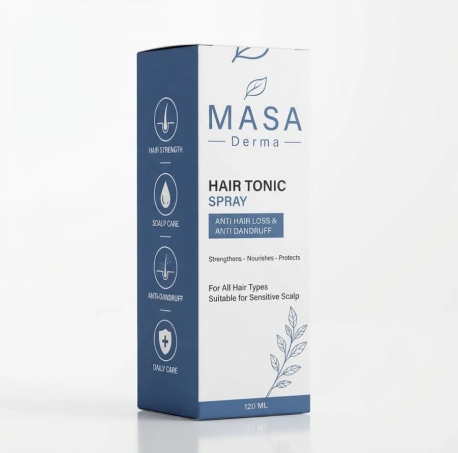 MASA Hair Tonic - تونك ماسا لتقوية وتكثيف الشعر ومكافحة القشرة