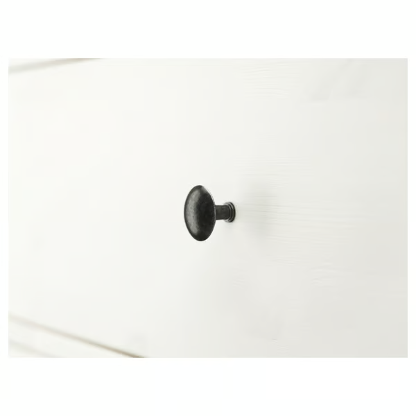 White 8-drawer wardrobe - with luxurious classic design