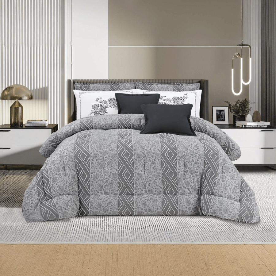 مفرش عائشة صيفي نفر ونص 4 قطع