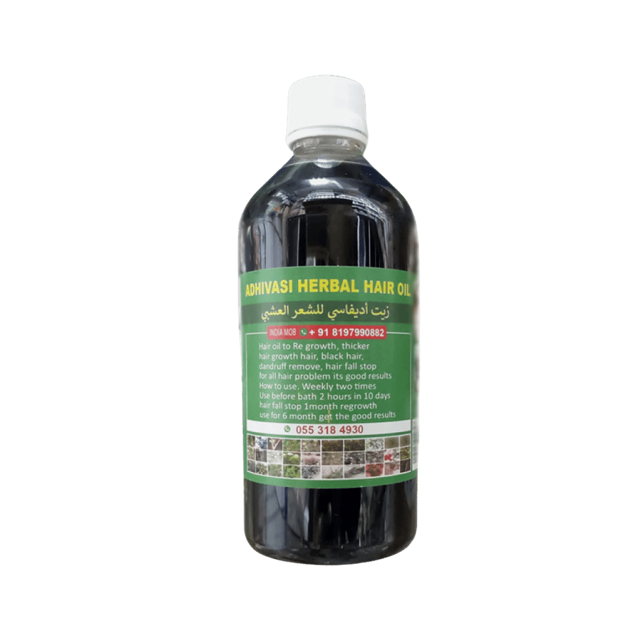 Original Indian herbal Adevashee oil 500 ml | Secret of strong and long hair from Indian herbs