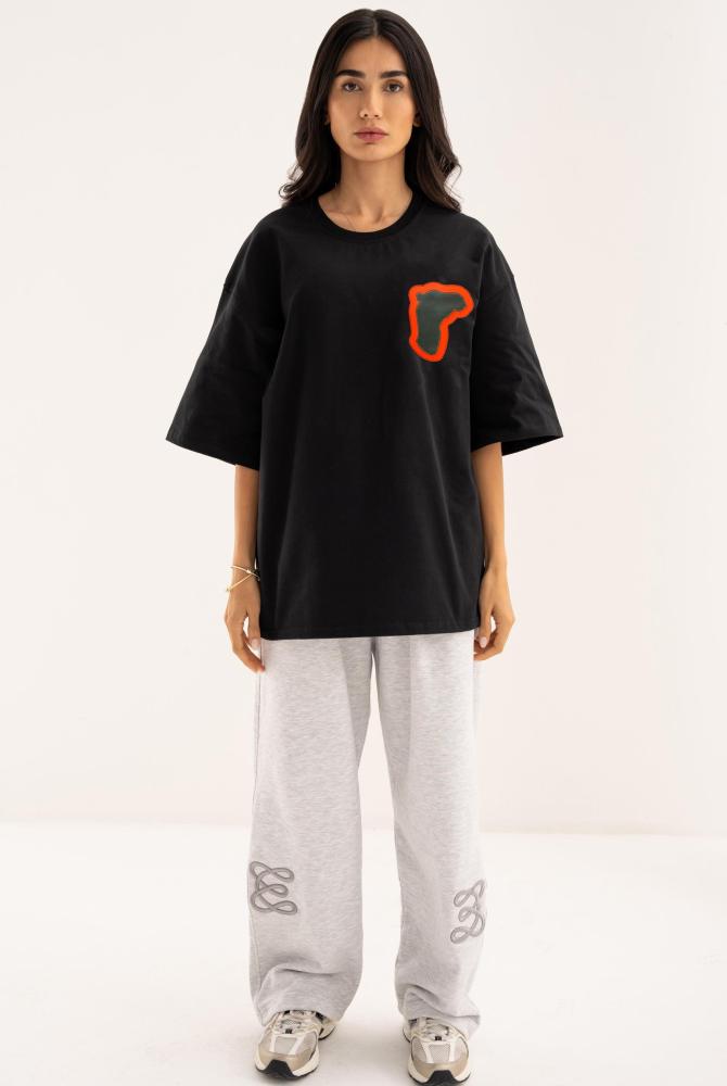 The Camel Tee Black