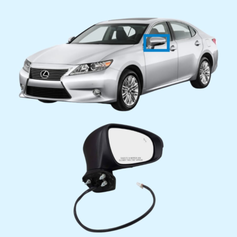 مراية كاملة  لكزس ES350 2013-2018 SIDE MIRROR
