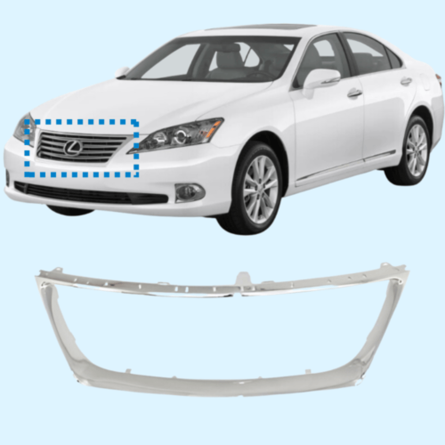 نيكل الشبك ES350 2007-2009 FRONT GRILL MOULDING